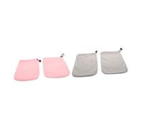 Guantes de Cera de Parafina Rosas de Algodón y Felpa, 2 Pares | Conservan el Calor Humedad, Favorecen la Absorción de Crema, Uso en Manicura y Decoración de Uñas
