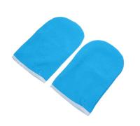 Guantes de Cera para Manos Azul 1 Par, Poliéster y Lint | Reutilizables y Lavables, Aislamiento para Hot Wax Therapy, Uso Personal Diario
