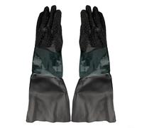 Guantes de chorro de arena de grado profesional forrados de PVC y algodón para una comodidad óptima y absorción del sudor