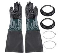 Guantes De Chorro De Arena para Gabinetes De Chorro De Arena, con Clip