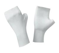 Guantes De Ciclismo Con Protección UV: Manoplas Para Dedos Abiertos, Cubierta De Mano De Tela Refrescante, Soporte De Agarre Flexible Con Capa De Protección Solar | Práctico Accesorio Deportivo Para E
