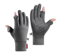 Guantes De Ciclismo: Cubiertas De Manos Forradas Térmicas, Diseño De Dedo Abierto | Guantes De Equitación Antideslizantes Para Días Fríos, Amplia Gama De Equipos Para Bicicletas Deportivas De Uso, Est