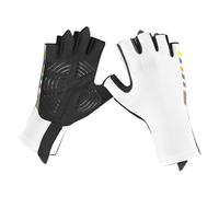 Guantes de ciclismo de carretera, guantes de ciclismo de montaña, guantes de entrenamiento de verano, medio dedo | Elegante medio dedo táctil, ideal para hombres y mujeres, ejercicios al aire libre