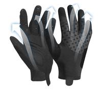 Guantes de ciclismo - Guantes de pantalla táctil que absorben los golpes - Guantes completos transpirables reflectantes para bicicleta, para ciclismo de carretera de invierno, ciclismo, correr