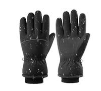 Guantes de ciclismo impermeables a prueba de viento aislados ergonómicos | Manoplas de nieve antideslizantes para esquí de invierno snowboard senderismo moto ciclismo entrenamiento pesca caza deportes