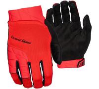 Guantes De Ciclismo Lizard Skins Monitor OPS De Dedos Largos Rojos Y Negros