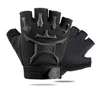 Guantes de ciclismo niño niña para 8-12 años medio dedo guantes de ciclismo MTB carretera mitón niño deporte guantes de ciclismo antideslizantes para bicicleta scooter patinaje sobre ruedas senderismo