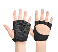 Guantes de ciclismo para mujer, guantes de entrenamiento para mujer | El levantamiento de peso transpirable medio dedo,Accesorios de entrenamiento, equipo de yoga antideslizante, protección completa