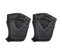 Guantes de ciclismo para mujer, guantes de entrenamiento para mujer, guantes de medio dedo respirables, equipo de yoga antideslizante, soporte de envoltura de muñeca, protección