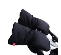 Guantes De Coche De Bebé Invierno, Manoplas Carro Bebe, Guantes de Cochecito Prueba de Viento Impermeables Extra Gruesos, para Todos los Cochecitos (black)