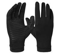 Guantes de compresión para artritis Tejido que absorbe la humedad Guante de cobre para carpiano el dolor de manos Escritura por, L