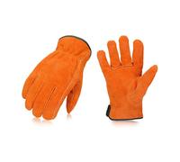 Guantes de conductor de cuero cortos, totalmente de cuero, para soldadura eléctrica, sin forro, transpirables, de verano.