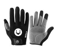 Guantes de correr, antideslizantes, resistentes a altas temperaturas, guantes térmicos - Dedos completos de invierno para conducir, correr, ciclismo, mensajes de texto