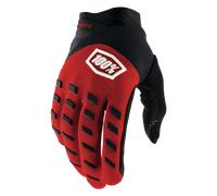 100% Airmatic Guantes para ciclista S Rojo