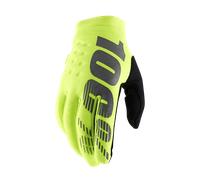 Guantes de Cross 100% Brisker Amarillo FlúorXL Amarillo Flúor
