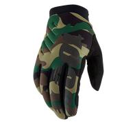 100% Brisker MX Guantes, verde-multicolor, tamaño XL para Hombres
