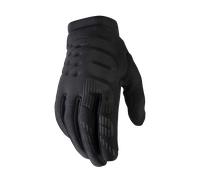 Guantes de Cross 100% Brisker Mujer Negro/GrisL Negro,Gris