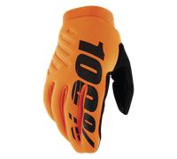 Guantes de Cross 100% Brisker NaranjaM Naranja