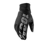 Guantes de Cross 100% Hydromatic Brisker NegroS Negro