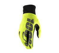 Guantes de Cross 100% Hydromatic Impermeables Amarillo FlúorM Amarillo Flúor