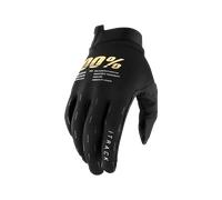 Guantes de Cross 100% iTrack Niño NegroL Negro