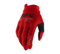 Guantes de Cross 100% iTrack RojoXL Rojo