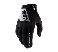Guantes de Cross 100% Ridefit NegroM Negro