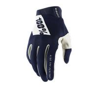 Guantes de Cross 100% Ridefit Slasher Azul Marino/BlancoM Azul Marino,Blanco
