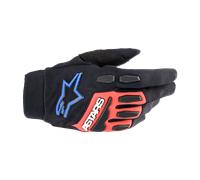 Guantes de Cross Alpinestars Full Bore Negro/Rojo Brillante/AzulM Negro,Rojo Brillante,Azul