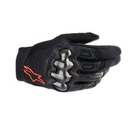 Guantes de Cross Alpinestars Megawatt Negro/Rojo/FlúorM Negro,Rojo,Flúor
