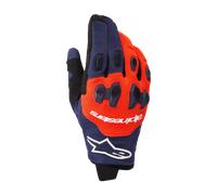 Guantes de Cross Alpinestars Pro-Dura Azul Marino/Naranja Brillante/BlancoXXL Azul Marino,Naranja Brillante,Blanco