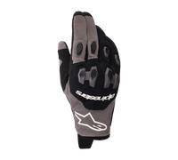 Alpinestars Pro-Dura Guantes de motocross, negro-gris, tamaño XL para Hombres