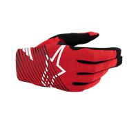Alpinestars Radar Pro Guantes de motocross, rojo, tamaño XL para Hombres