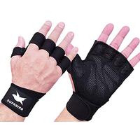 Guantes de Cross-fit con Protección Completa para la Palma y Agarre Extra Transpirable Antideslizante, para Hombres y Mujeres