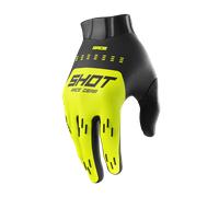 Guantes De Cross Infantiles Shot Race Gear Race Evo 27 Amarillo NeónL Amarillo Neón