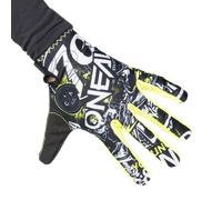 Oneal Matrix Attack 2 Guantes de Motocross, negro-amarillo, tamaño S