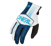 Guantes de Cross O'Neal Matrix Azul/BlancoS Azul,Blanco