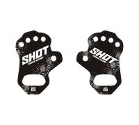 Guantes de Cross Shot Palmino 2.0 NegroL Negro