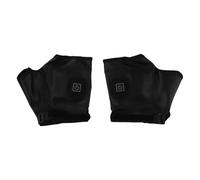 Guantes de cuero con calefacción con niveles de calor personalizables para aventuras al aire libre