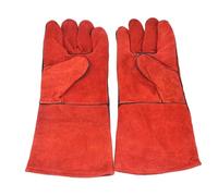 Guantes De Cuero para Aves, Protectores para Loros, Reptiles Y Mascotas Pequeñas, Resistentes A Las Mordeduras Y Transpirables, 34cm De Largo