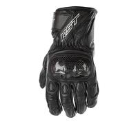 Guantes De Cuero/Tela Para Mujeres RST Ladies Stunt 3 CE - Negro