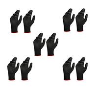 Guantes de de 10 Piezas para PUBG, A de Sudor, Sin Arañazos, Pantalla Táctil Sensible, Guantes de de Pulgar para Juegos