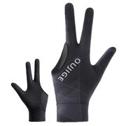 Guantes de dedo de entrenamiento de piscina, guantes deportivos de cola - Guantes de billar suaves antideslizantes - Guantes de acción de cola transpirables, accesorios de billar resistentes al