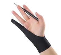 Guantes de dibujo, guantes de antitacto, guantes de pintura transpirables, guantes de monitor para tablet, guantes de arte para dibujar y pintar, guantes de dibujo gráfico, cómodos guantes de