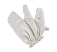 Guantes de ducha, guantes de seda para, limpieza profunda, removedor de piel muerta, masaje, cara, espalda, guantes de cepillado húmedo y seco, ligeros, color