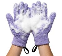 Guantes De Ducha Manoplas Baño Dedos Para Masaje Suave Y Eliminar La