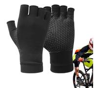 Guantes De Entrenamiento Transpirables Protección Palma Con Fibra De Cobre | Guantes Running para Sesiones de Gimnasio, Ciclismo y Ejercicio