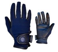 Guantes de equitación Confort Los Nietos Dressage | Talla M | Color Azul | Equipamiento para el caballo | Producto de Guarnicionería | Tradición artesana | Los Nietos