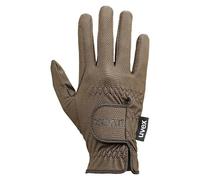 uvex sportstyle, guante de equitación elástico unisex, excelente agarre y resistente al desgaste, compatible con pantalla táctil, brown, 8.5