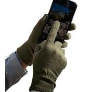 Guantes De Escalada En Roca - Impermeable para Clima Frío con Pantalla Táctil - Guantes para Cuerda de Escalada - Diseñados Para Senderismo De Montaña En Invierno, Caminata Por Senderos, Camping Y Via